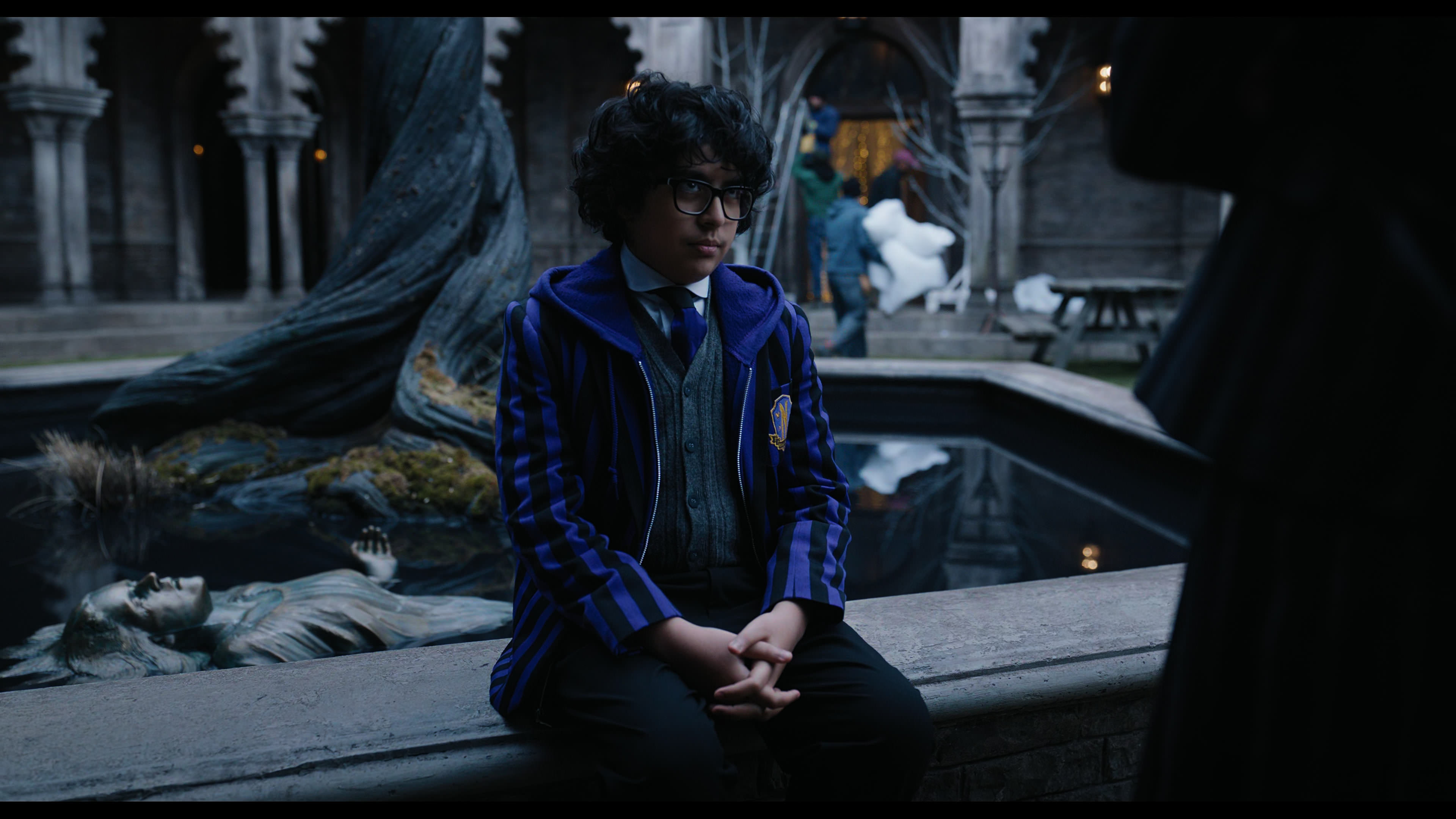 Wednesday S01E04 “Woe What a Night” screencap 3222