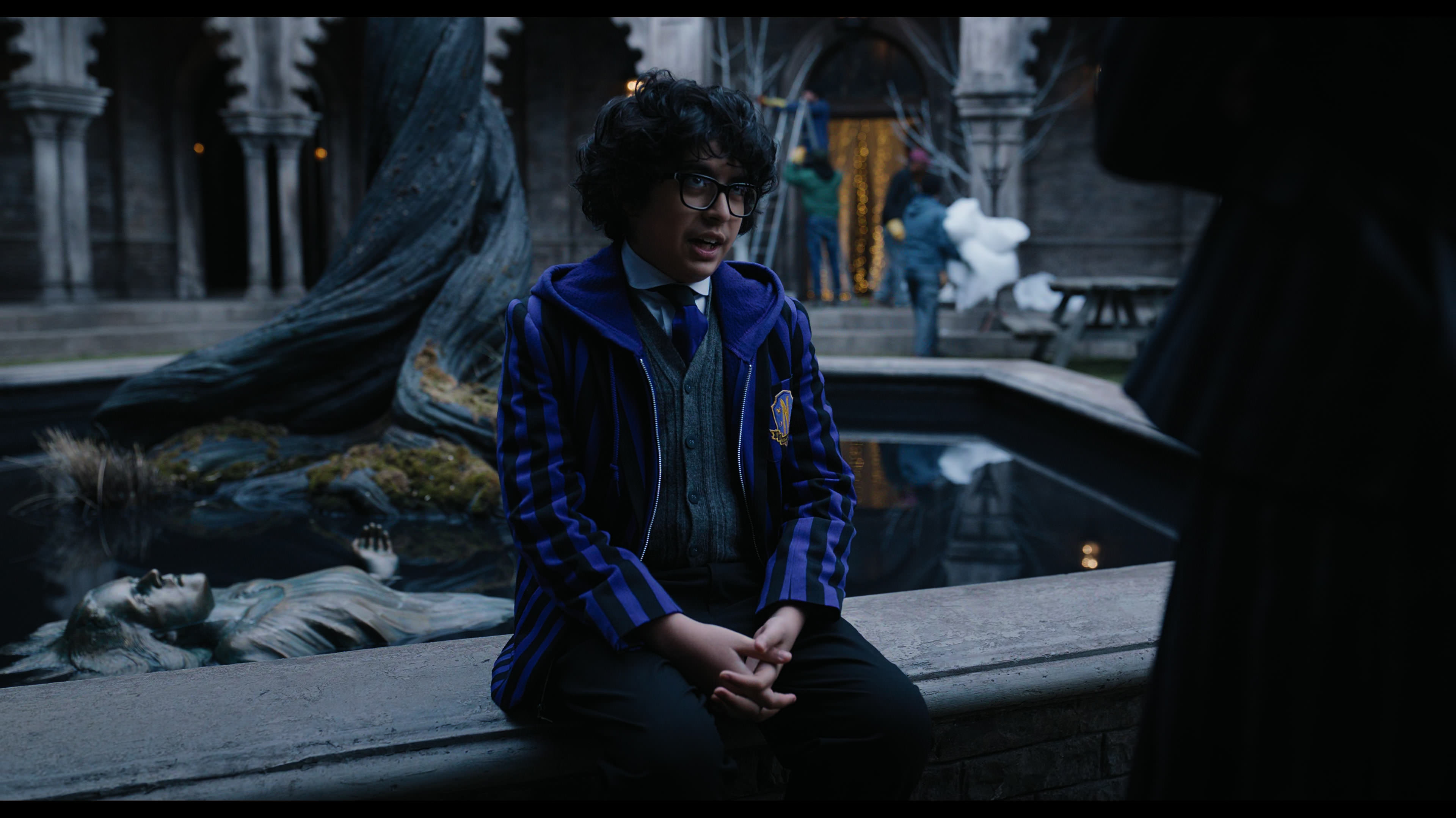 Wednesday S01E04 “Woe What a Night” HD screenshot 3224