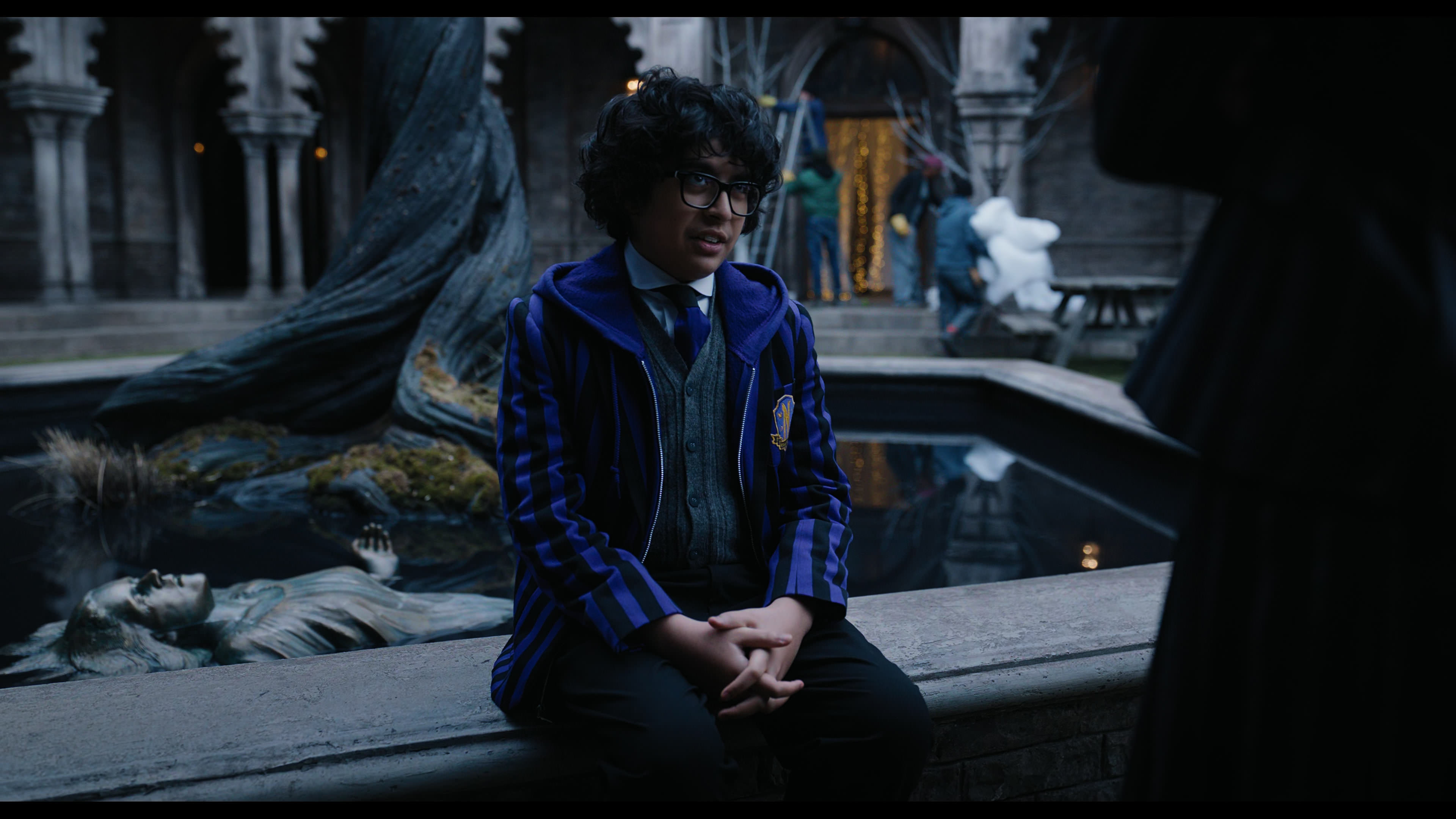 Wednesday S01E04 “Woe What a Night” screencap 3225