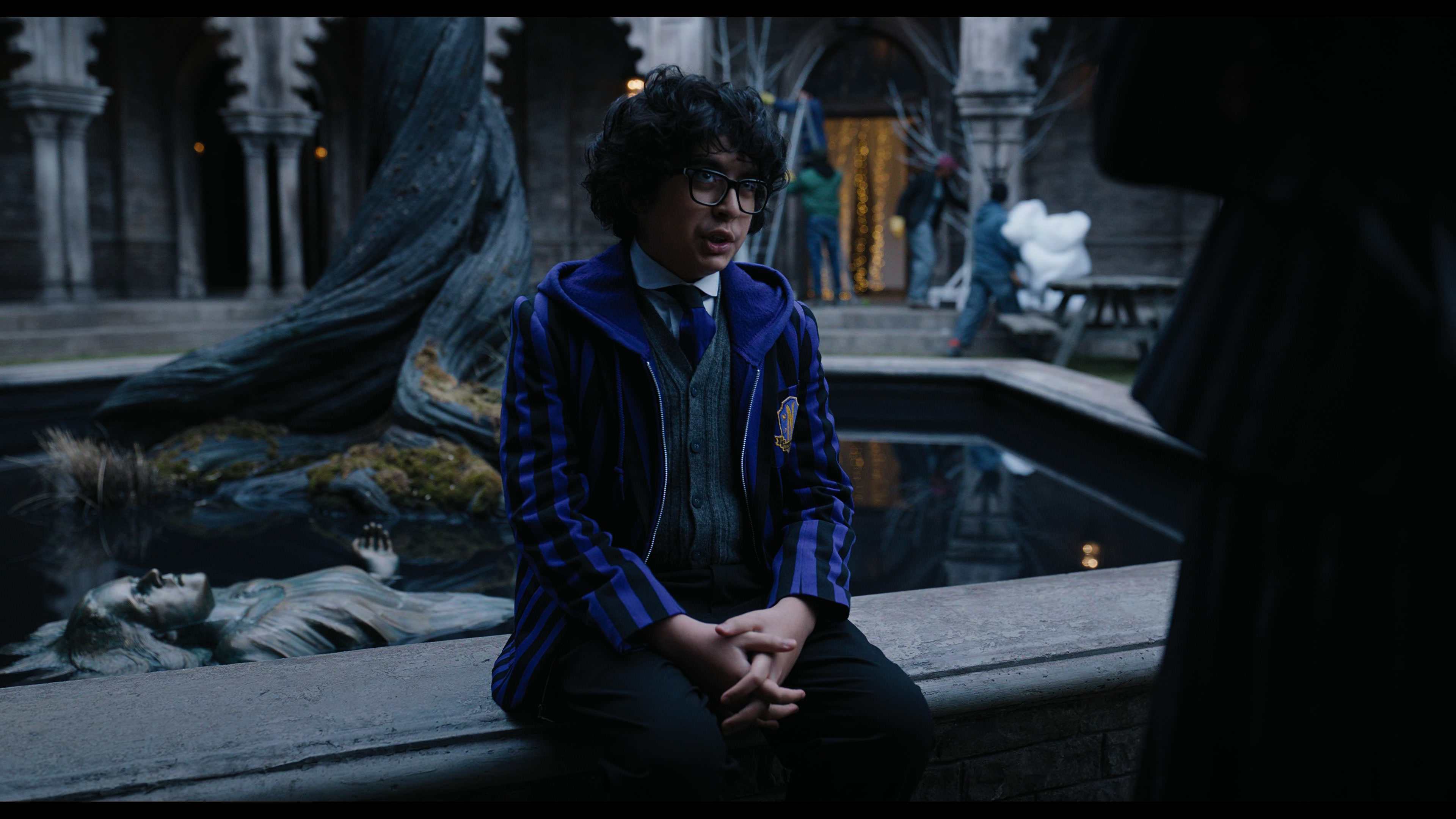 Wednesday S01E04 “Woe What a Night” movie still 3226