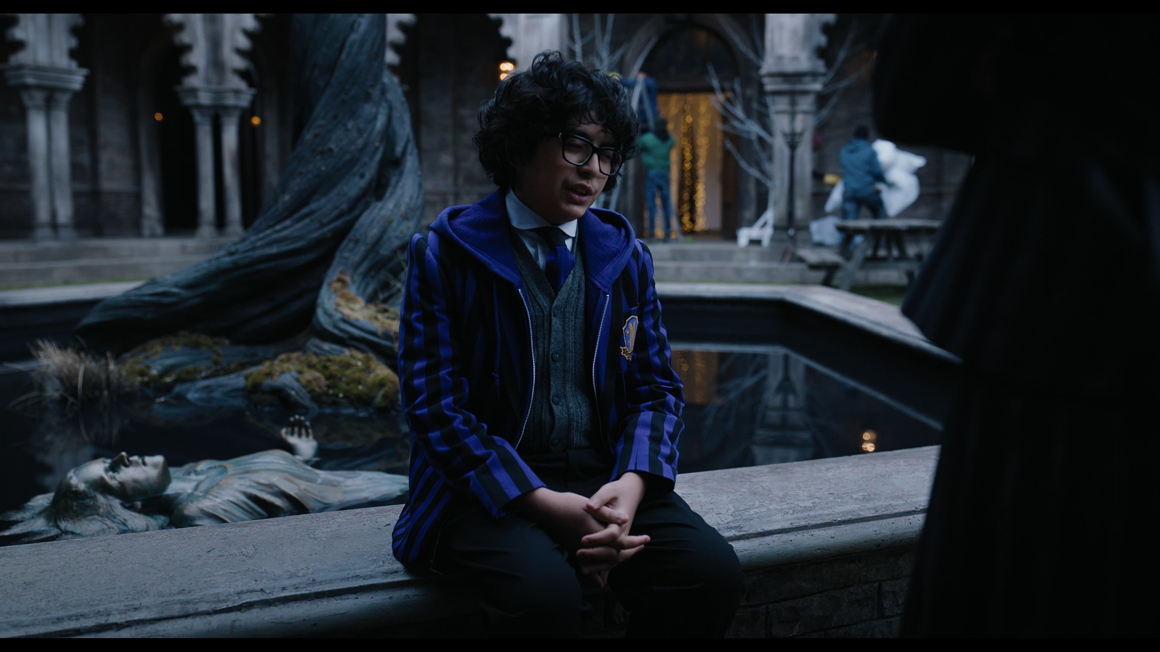 Wednesday S01E04 “Woe What a Night” movie still 3229