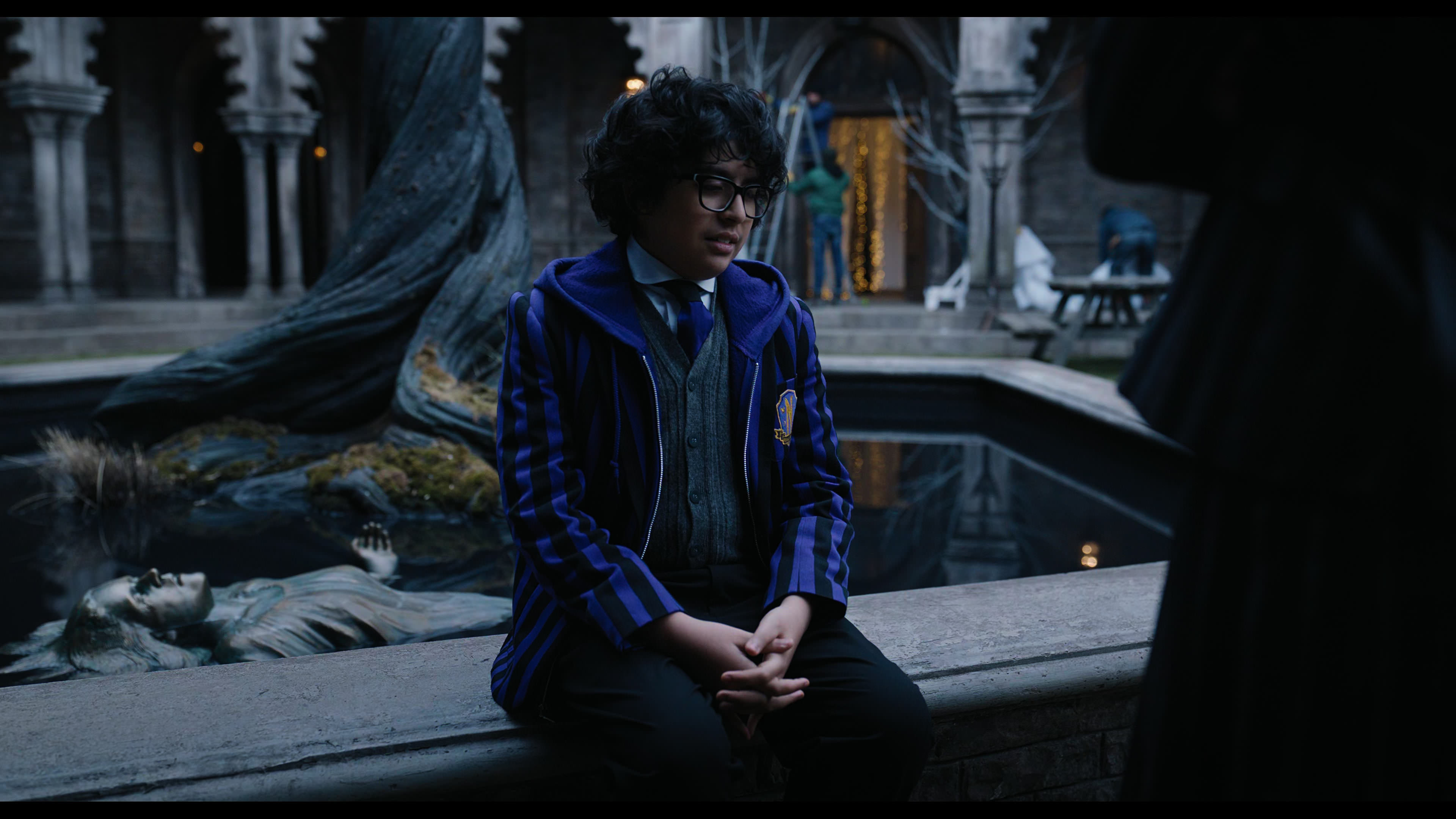 Wednesday S01E04 “Woe What a Night” movie still 3238
