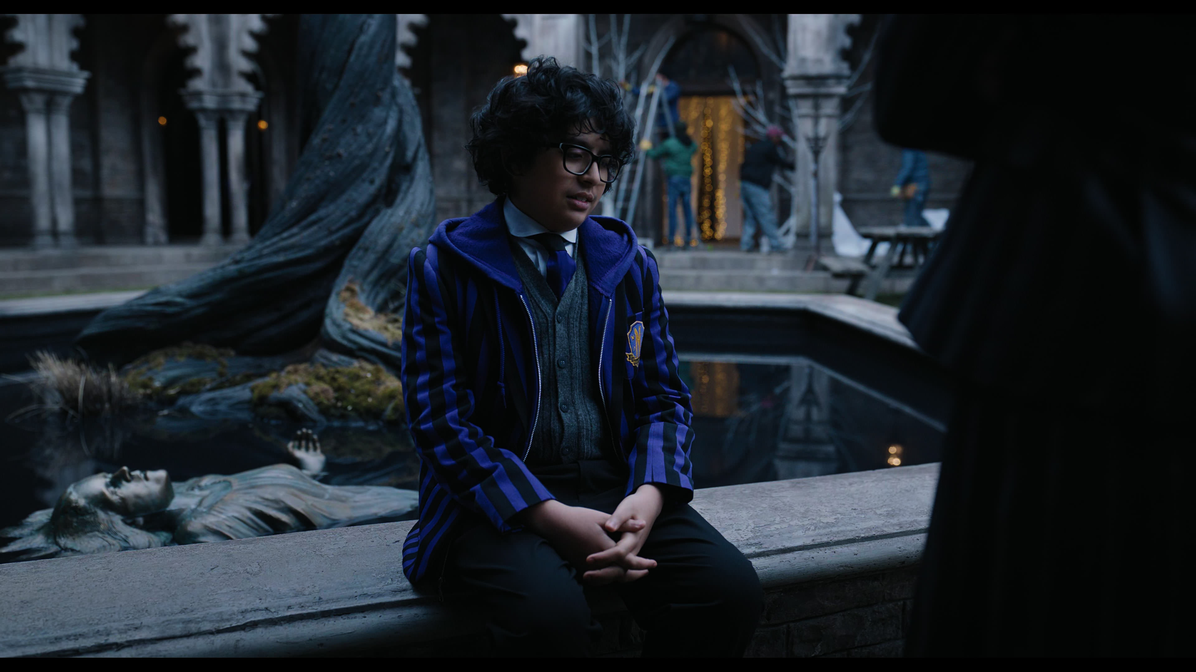 Wednesday S01E04 “Woe What a Night” movie still 3241