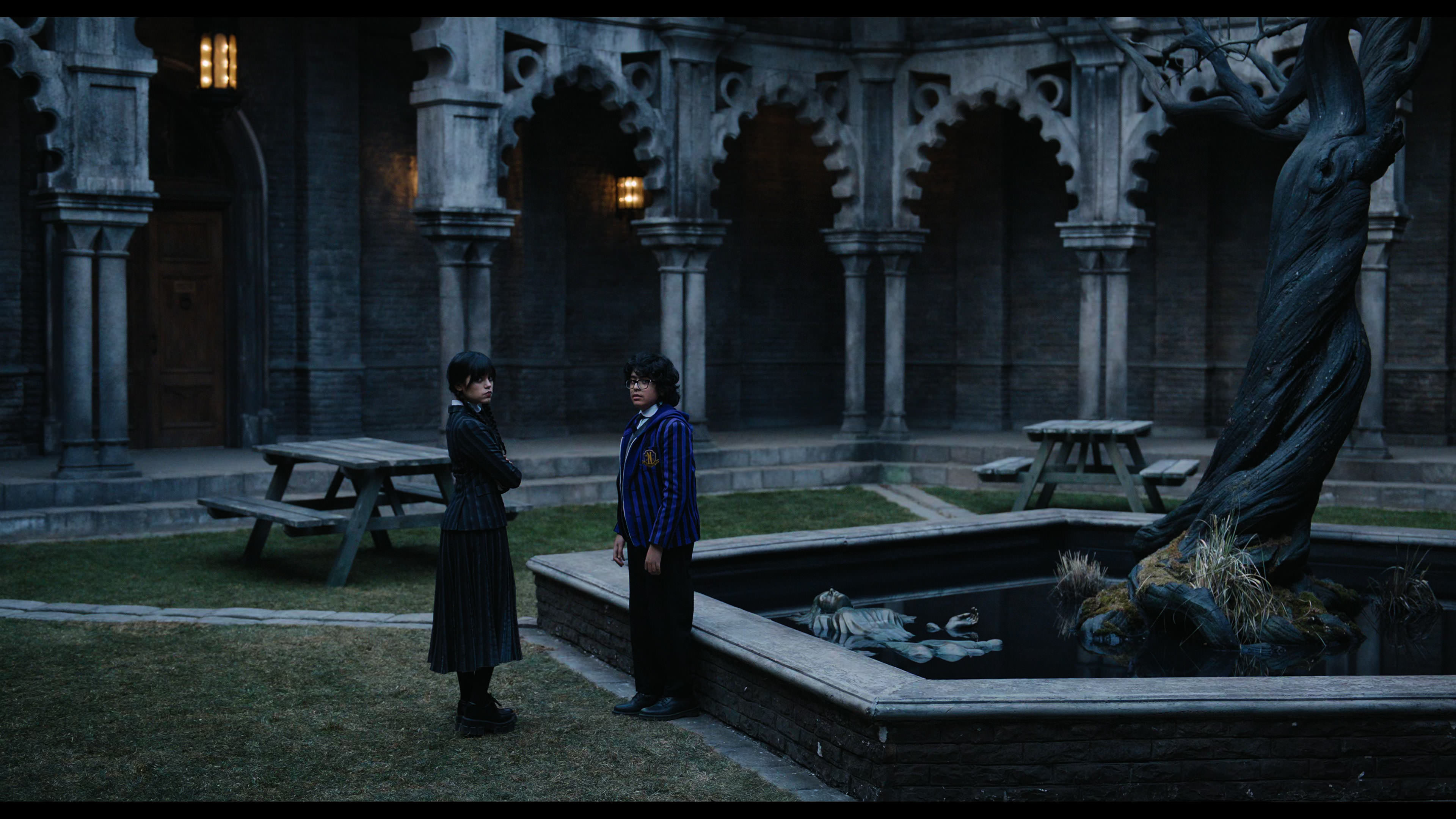 Wednesday S01E04 “Woe What a Night” movie still 3280
