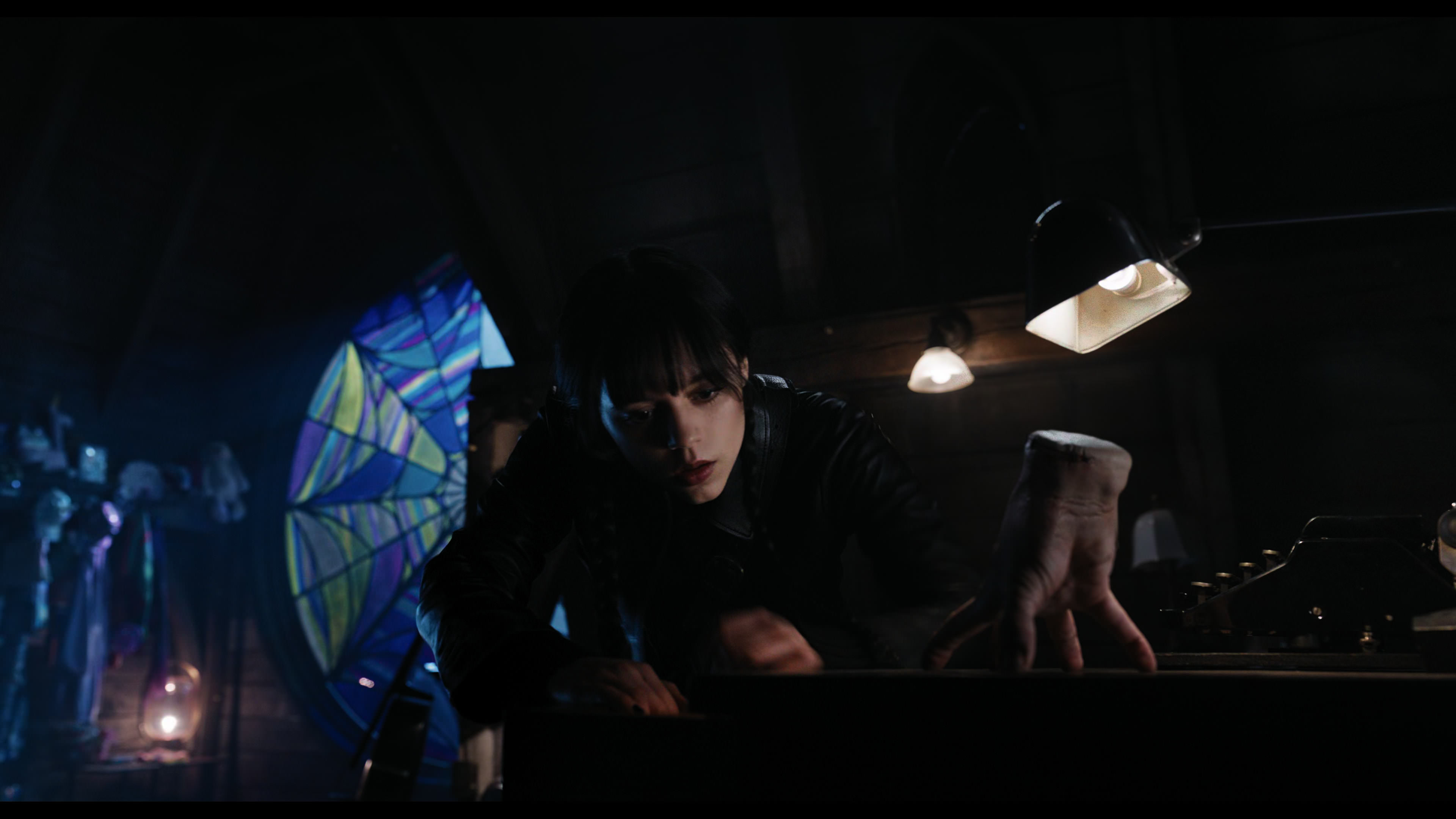 Wednesday S01E04 “Woe What a Night” screencap 3618