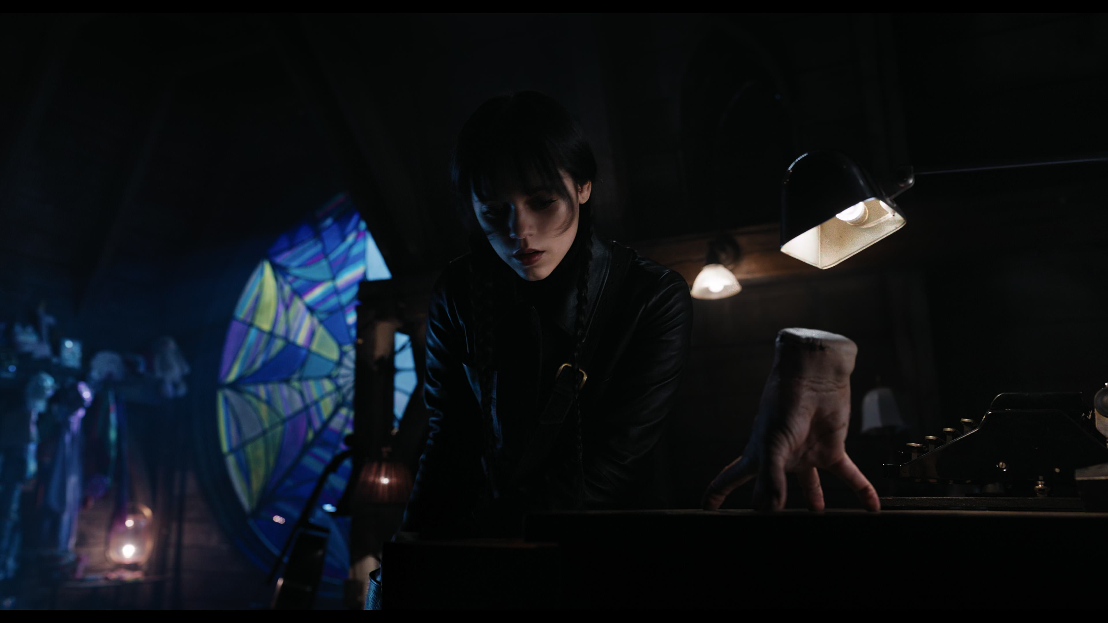 Wednesday S01E04 “Woe What a Night” screencap 3624