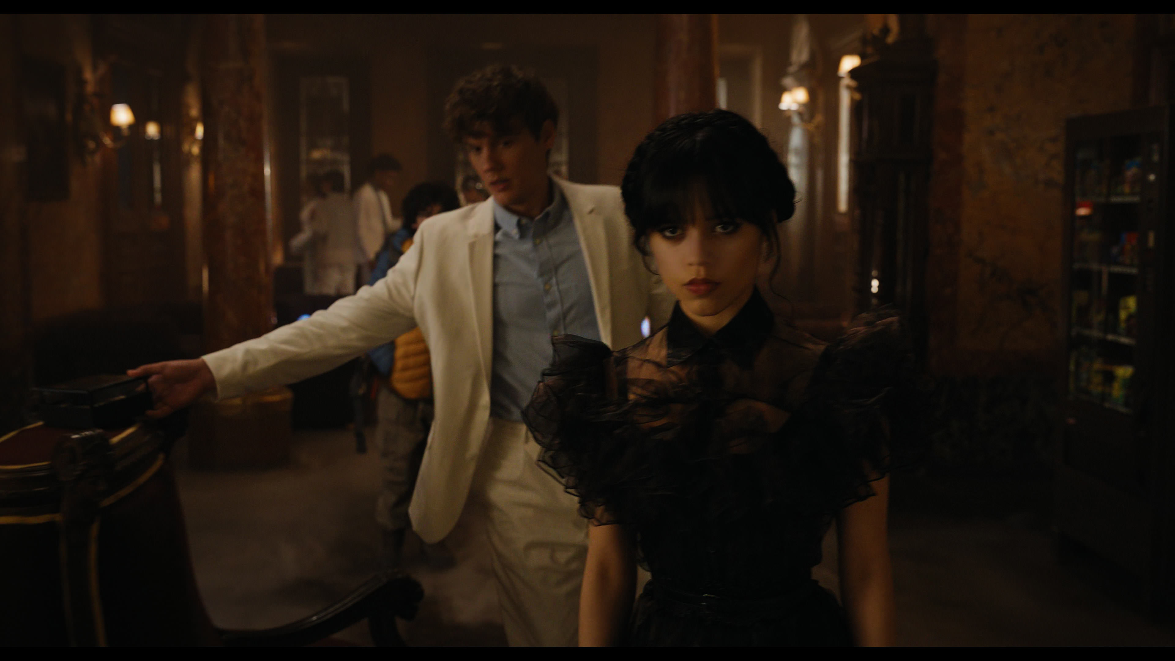Wednesday S01E04 “Woe What a Night” screencap 4005