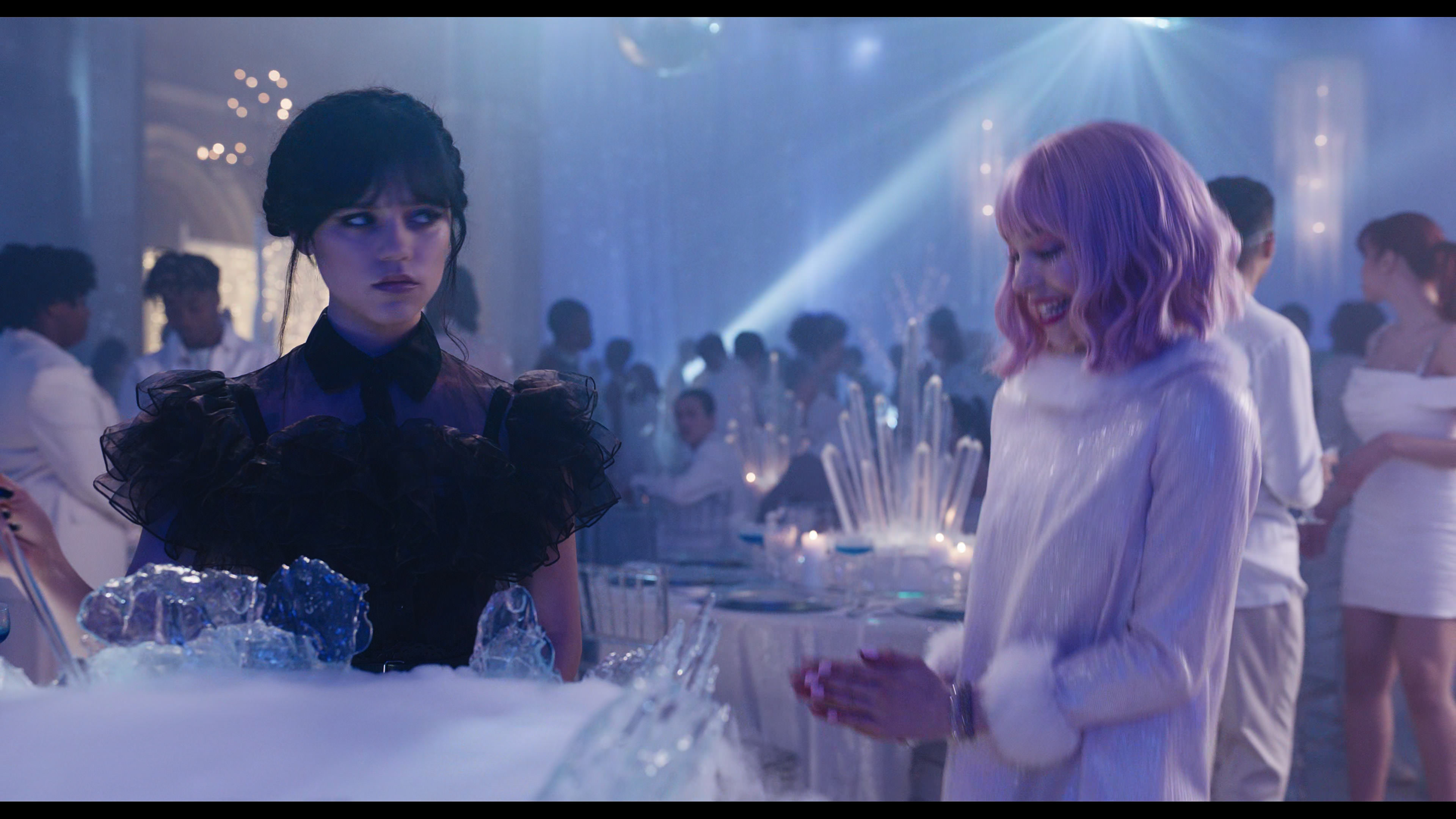 Wednesday S01E04 “Woe What a Night” movie still 4405