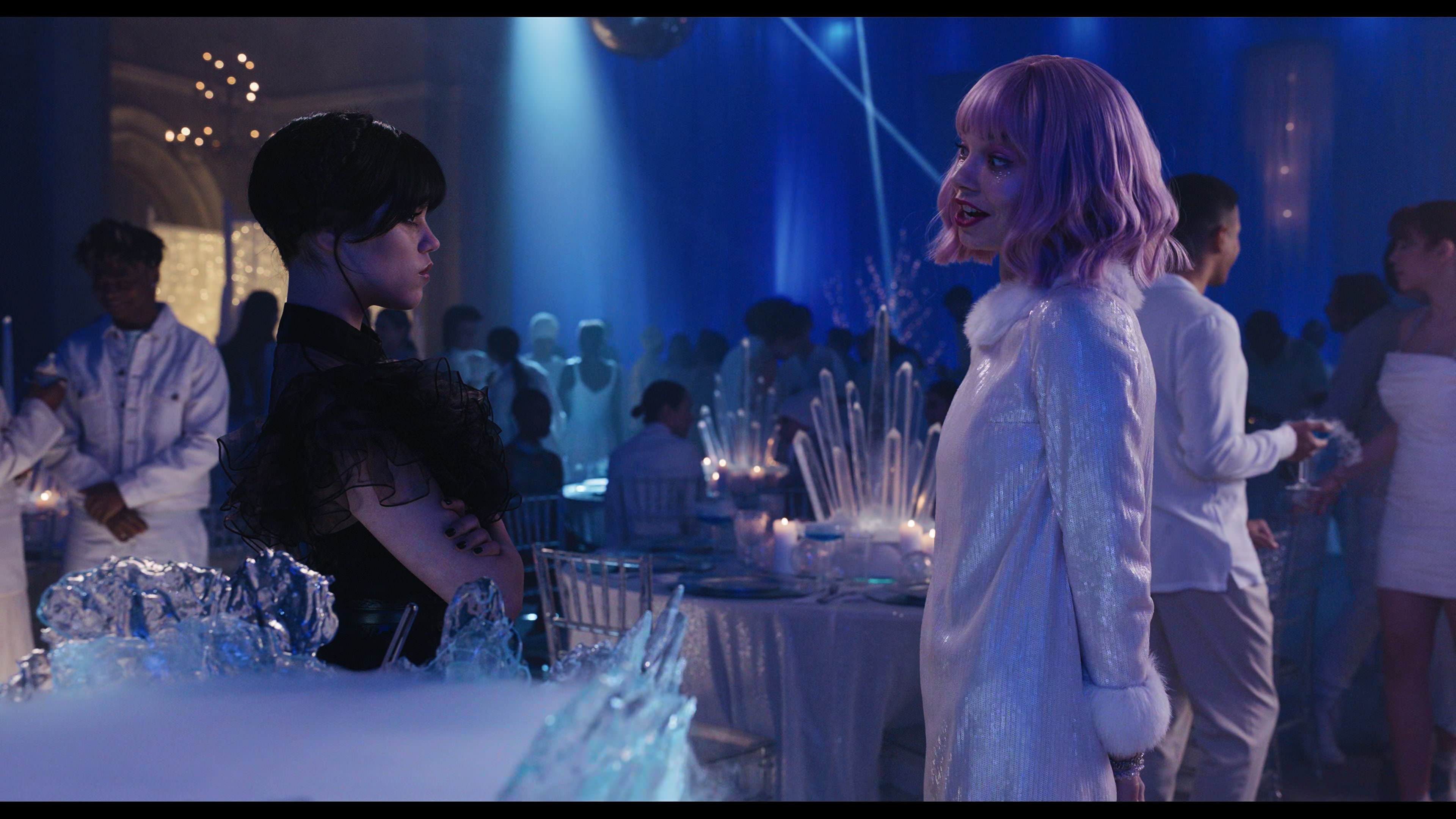Wednesday S01E04 “Woe What a Night” HD screenshot 4445