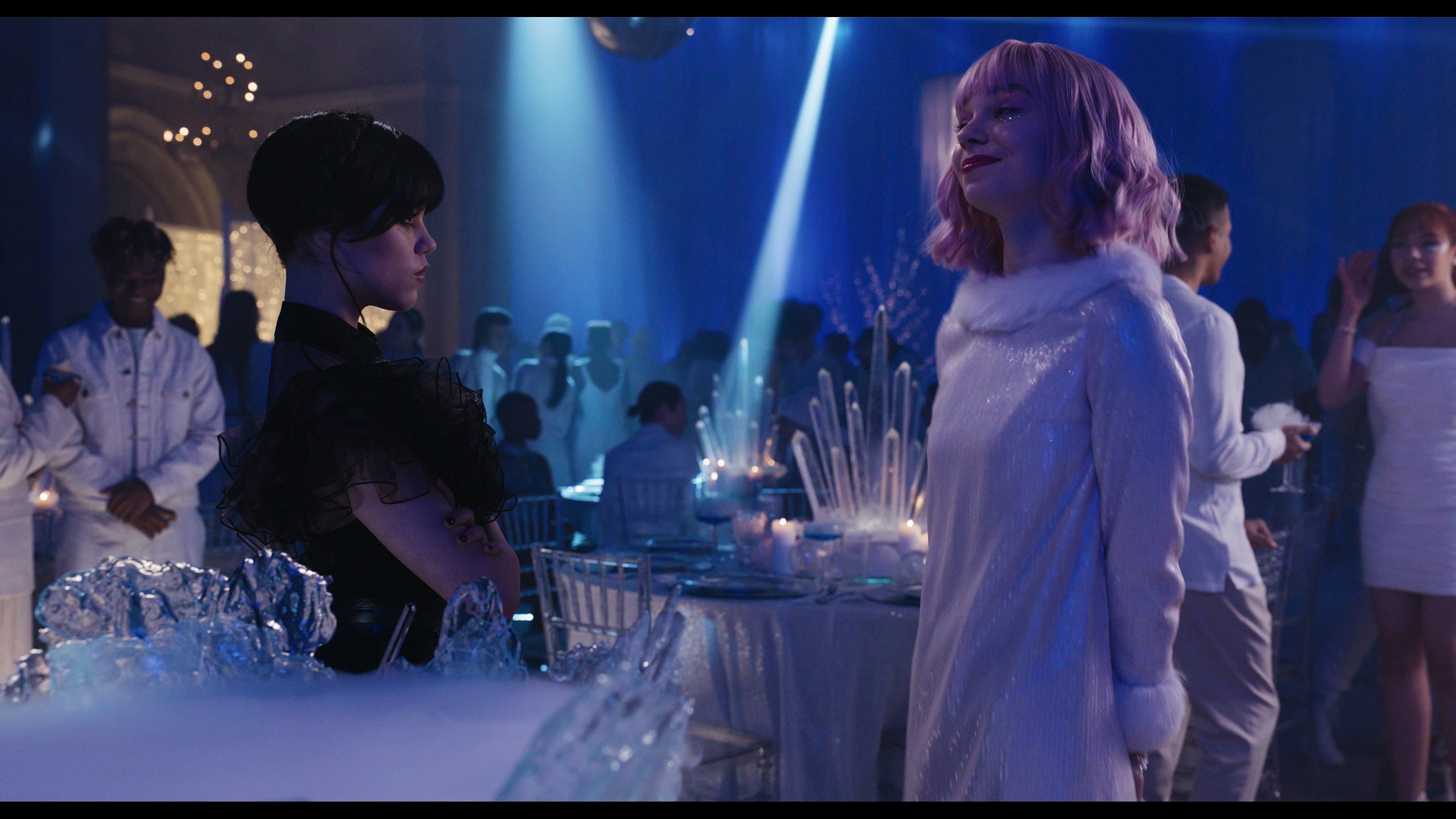 Wednesday S01E04 “Woe What a Night” movie still 4447