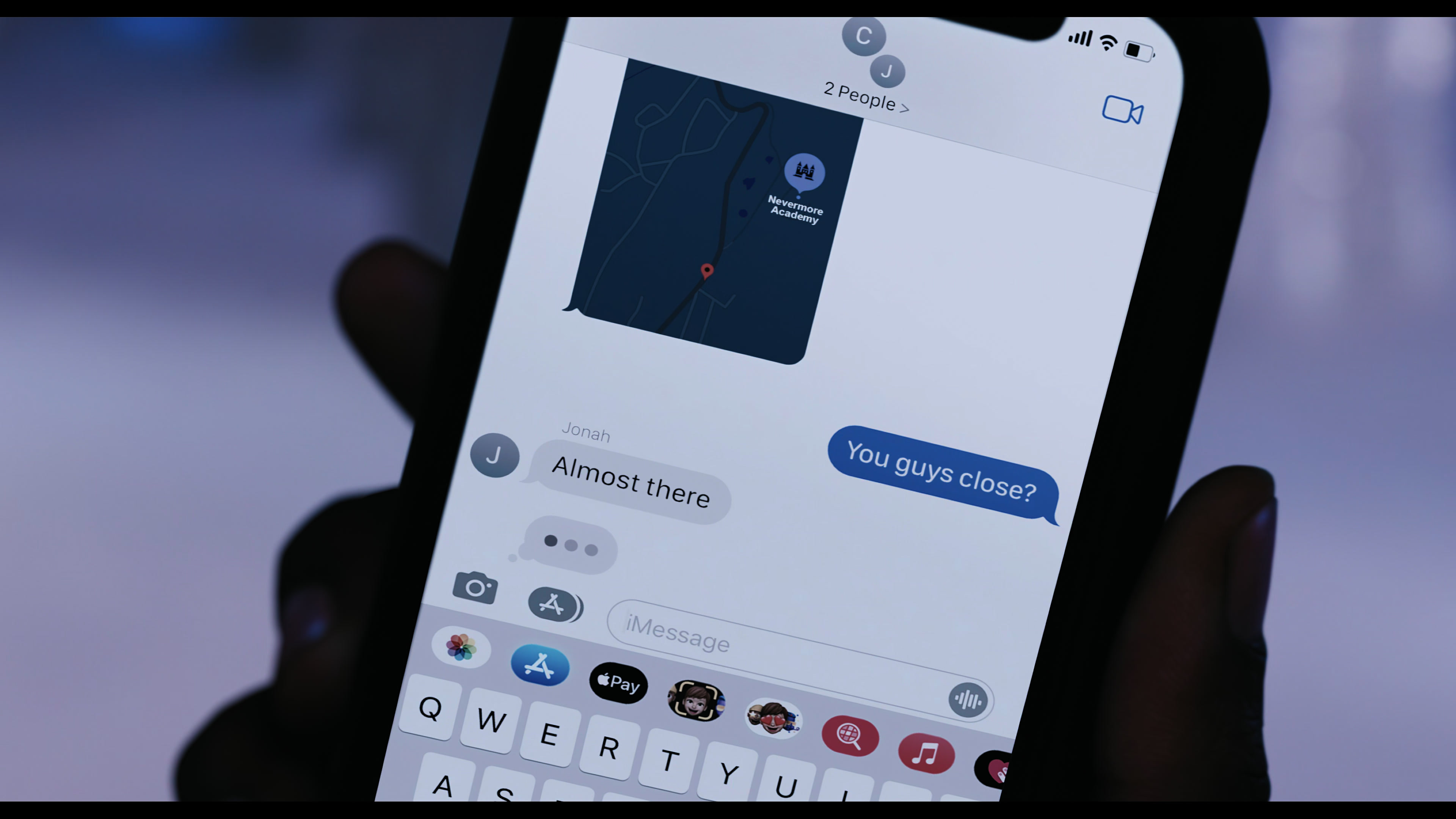Wednesday S01E04 “Woe What a Night” screencap 4542