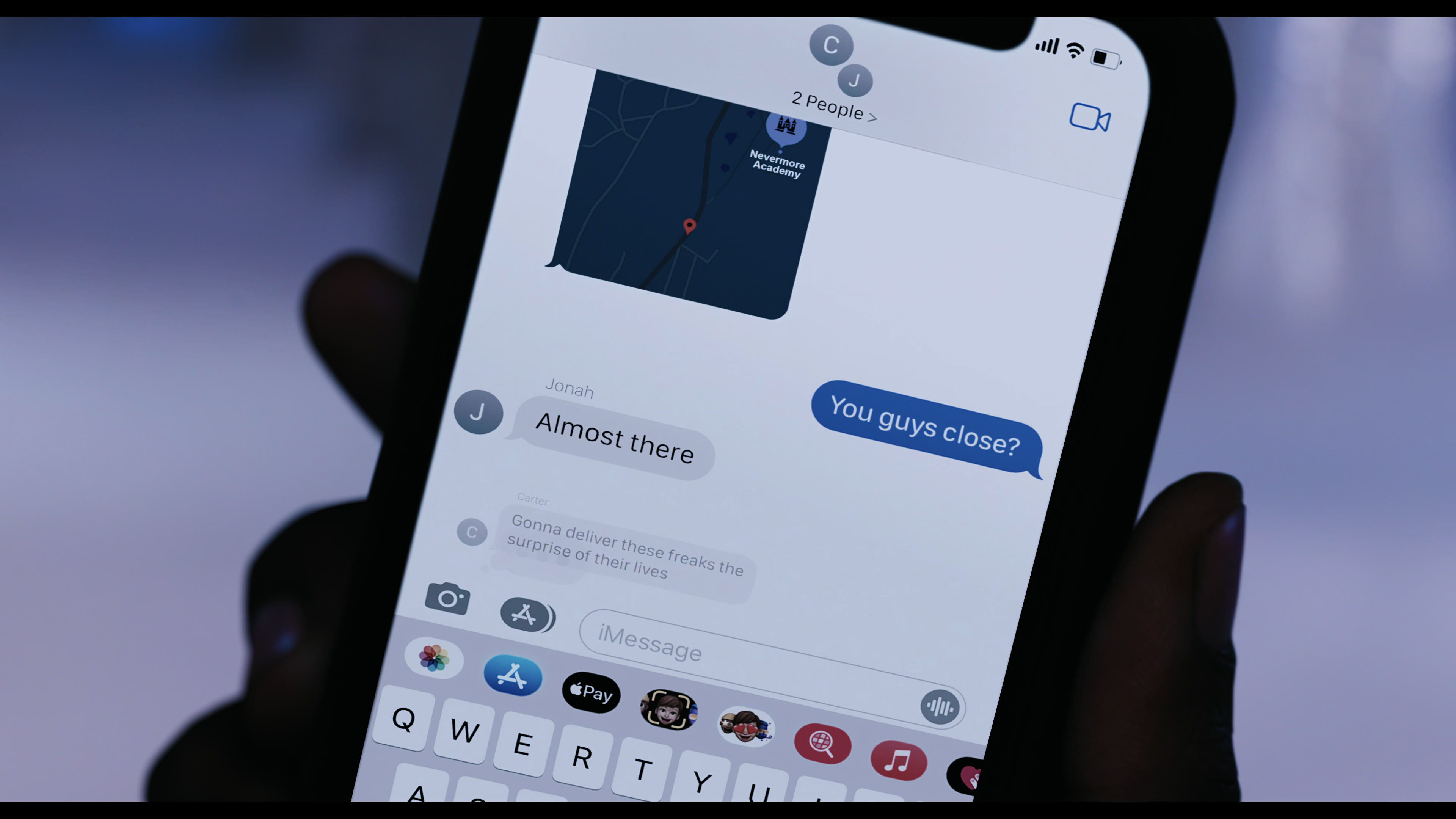 Wednesday S01E04 “Woe What a Night” screencap 4545