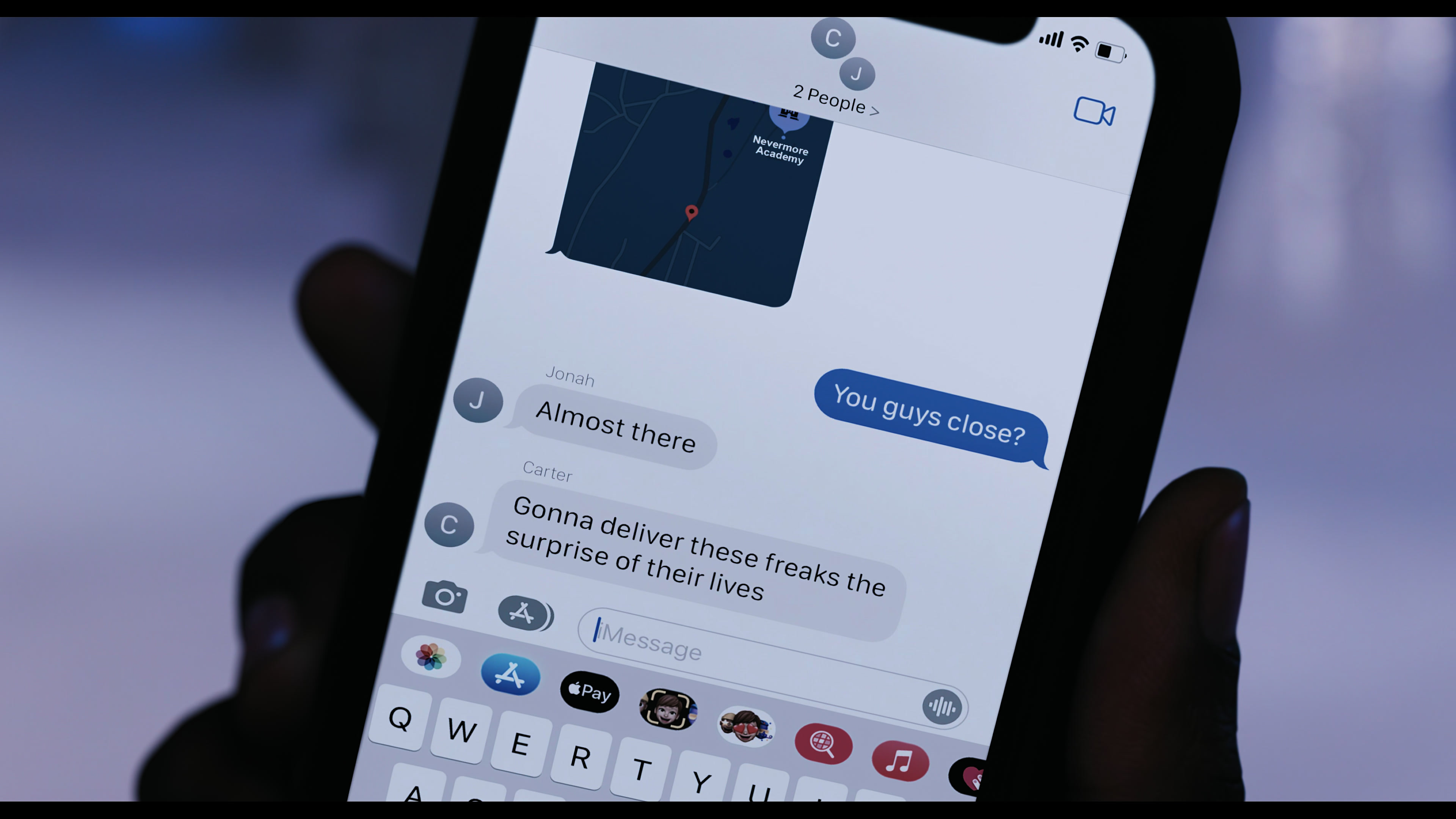 Wednesday S01E04 “Woe What a Night” movie still 4546