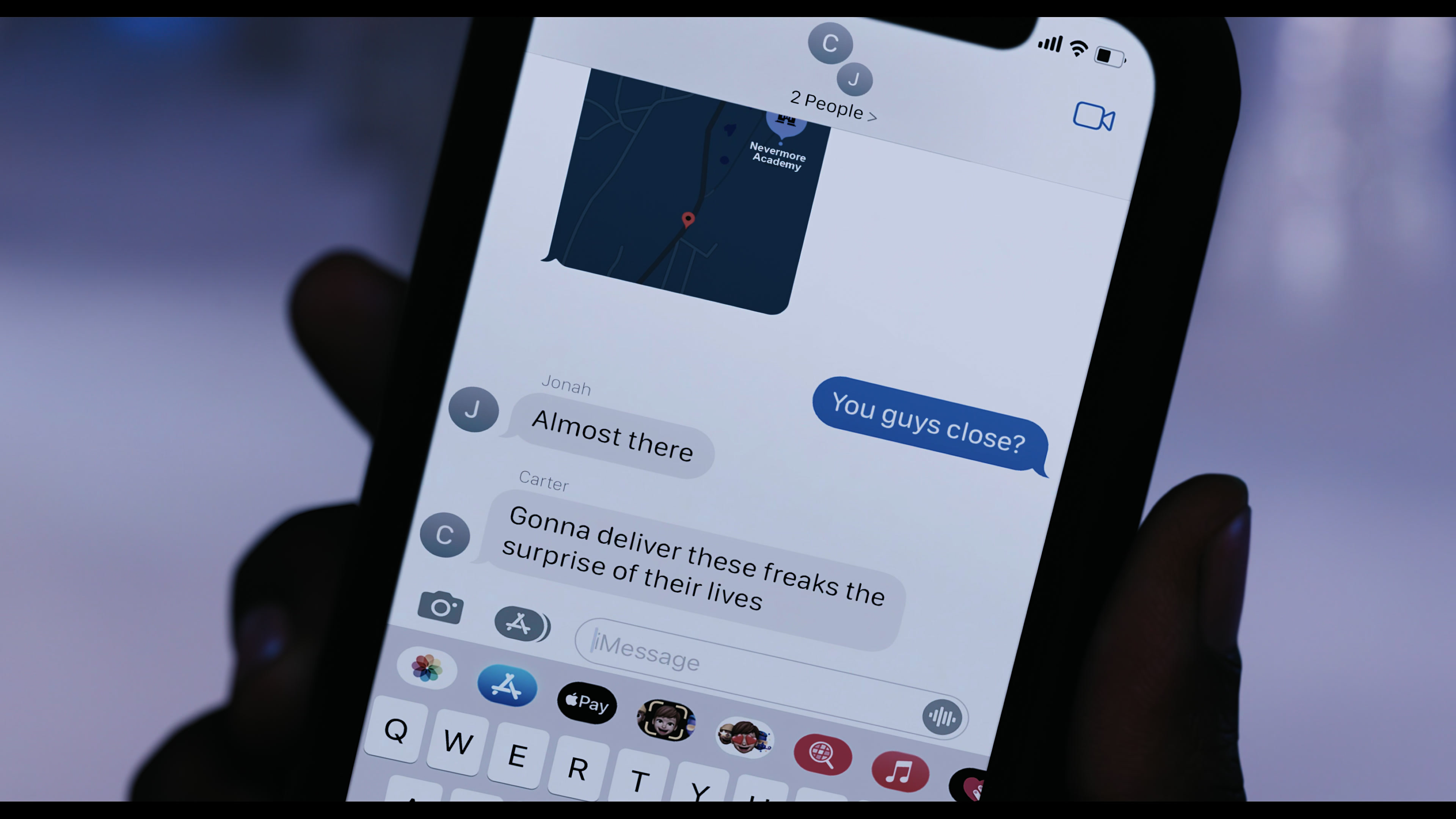 Wednesday S01E04 “Woe What a Night” HD screenshot 4547
