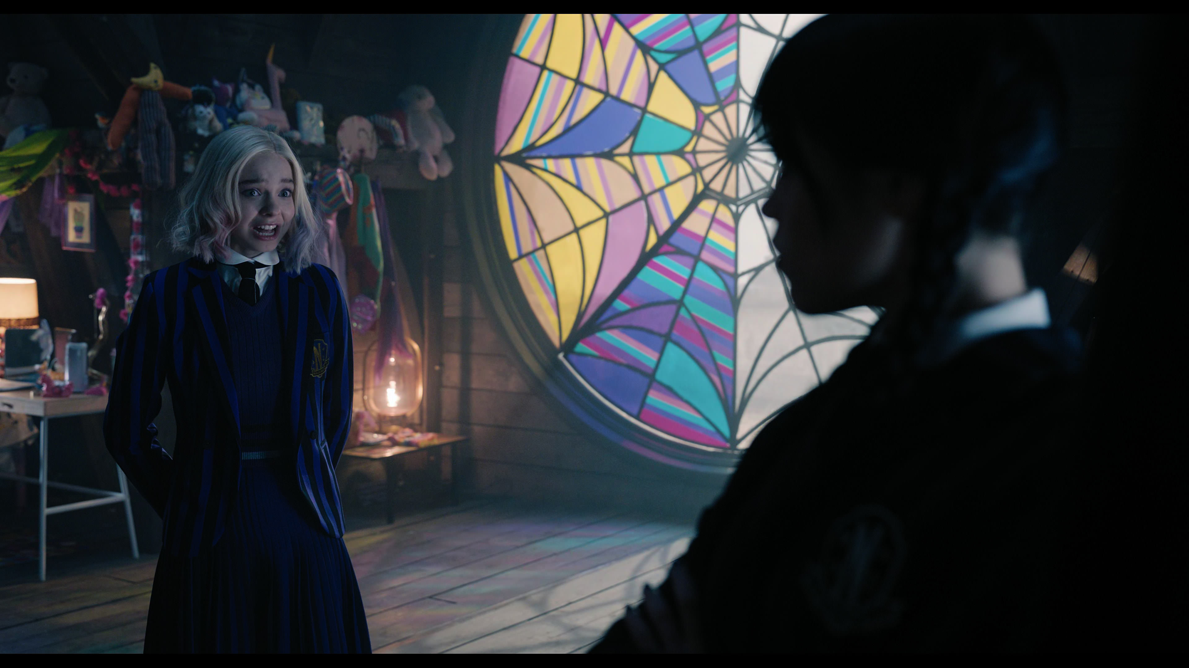 Wednesday S01E04 “Woe What a Night” movie still 637