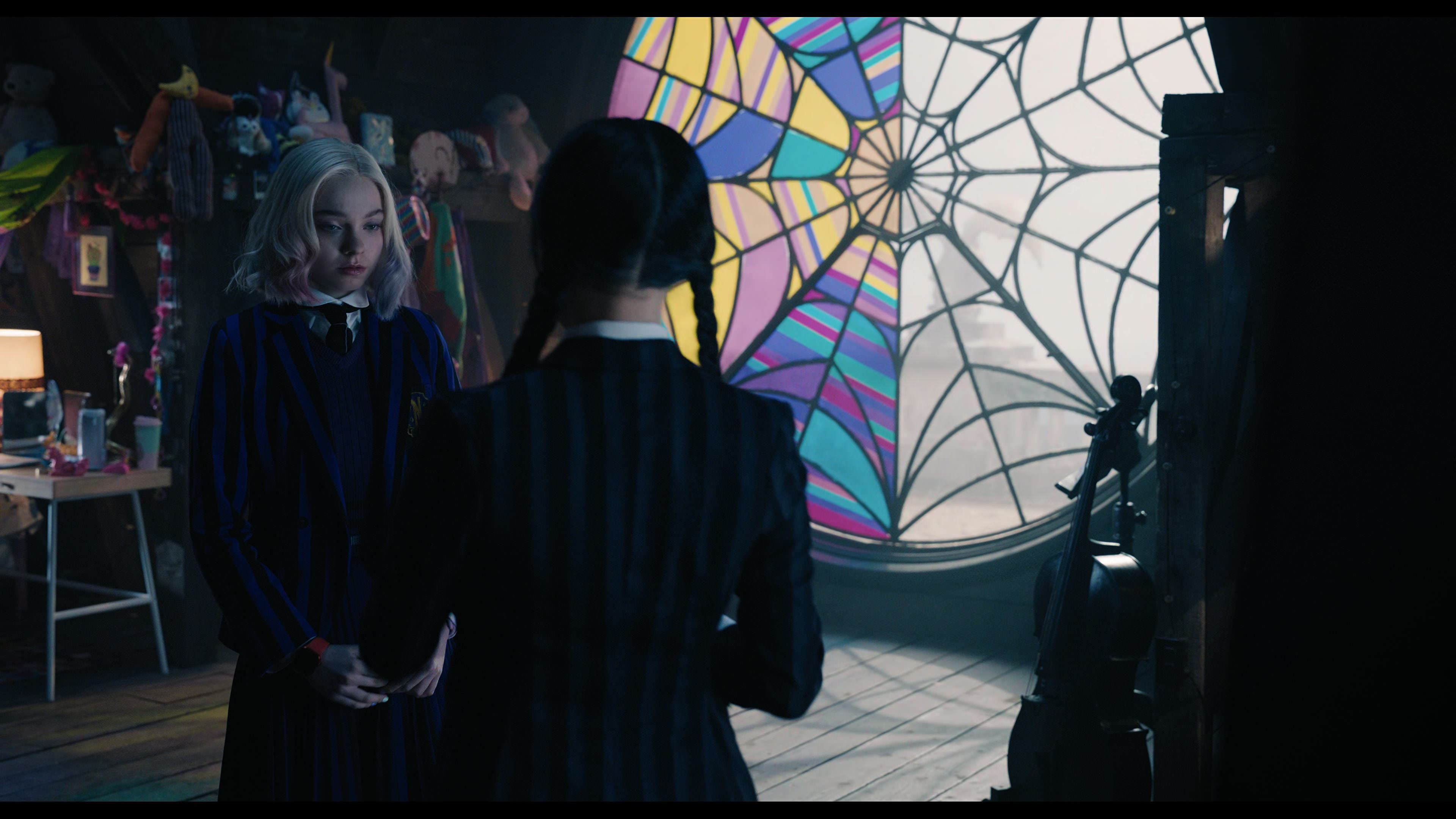 Wednesday S01E04 “Woe What a Night” screencap 711