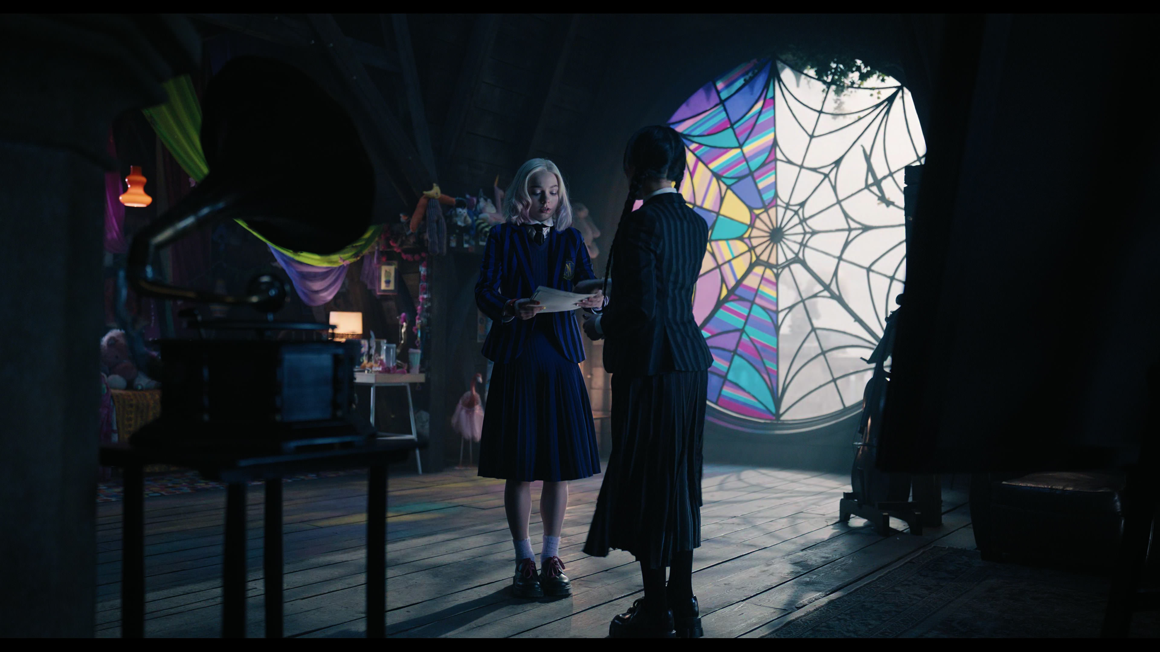 Wednesday S01E04 “Woe What a Night” movie still 730