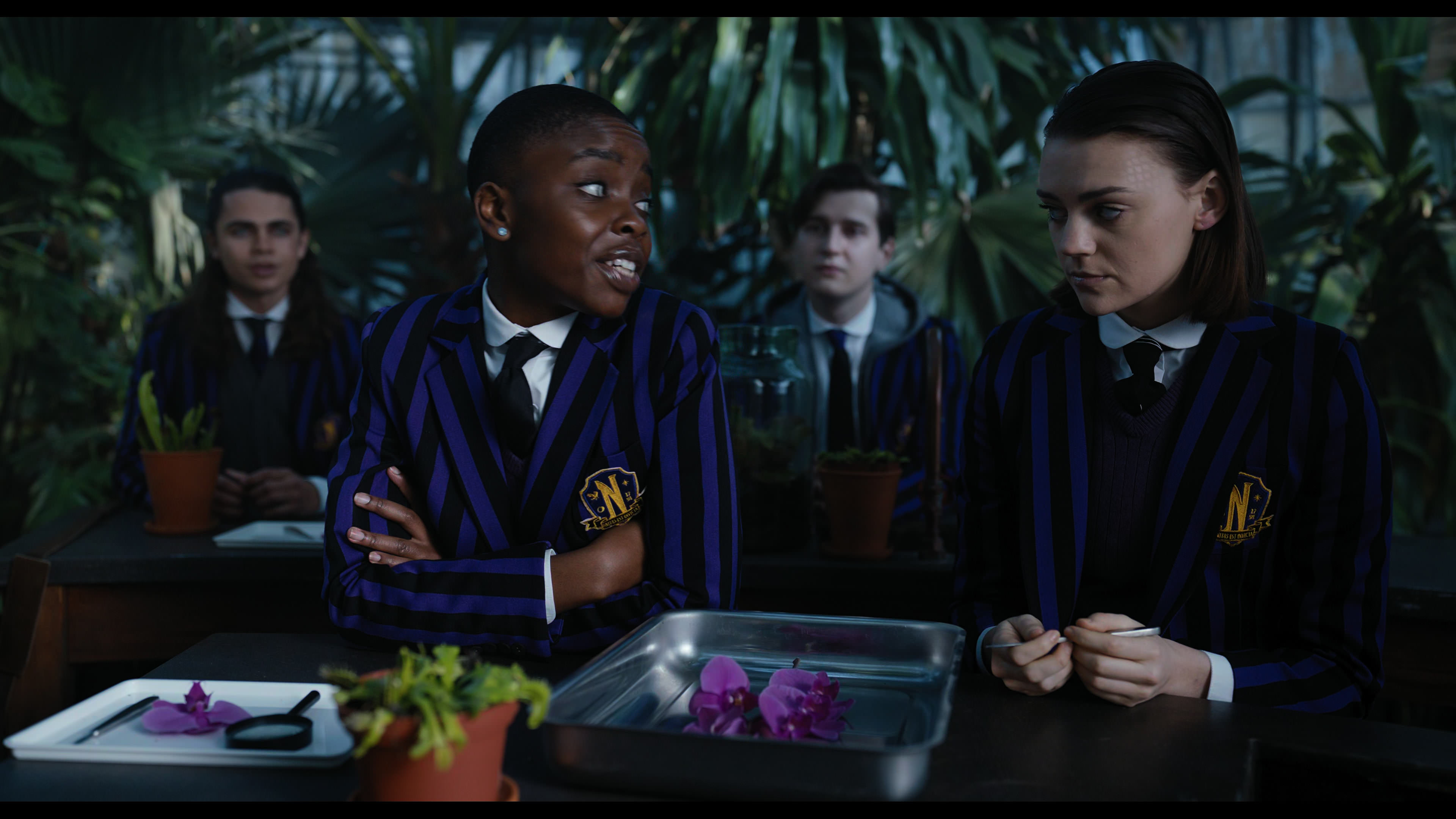 Wednesday S01E04 “Woe What a Night” screencap 858